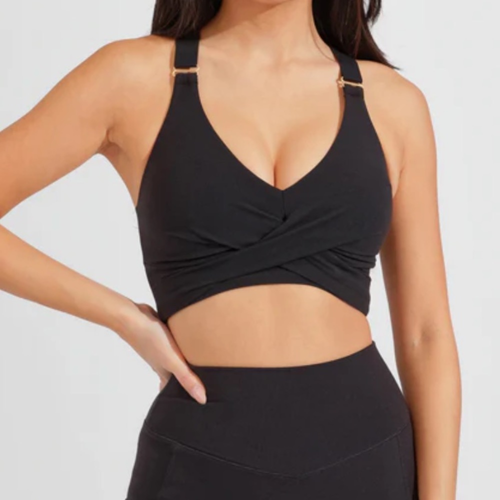 Candy Wrap Sports Bra